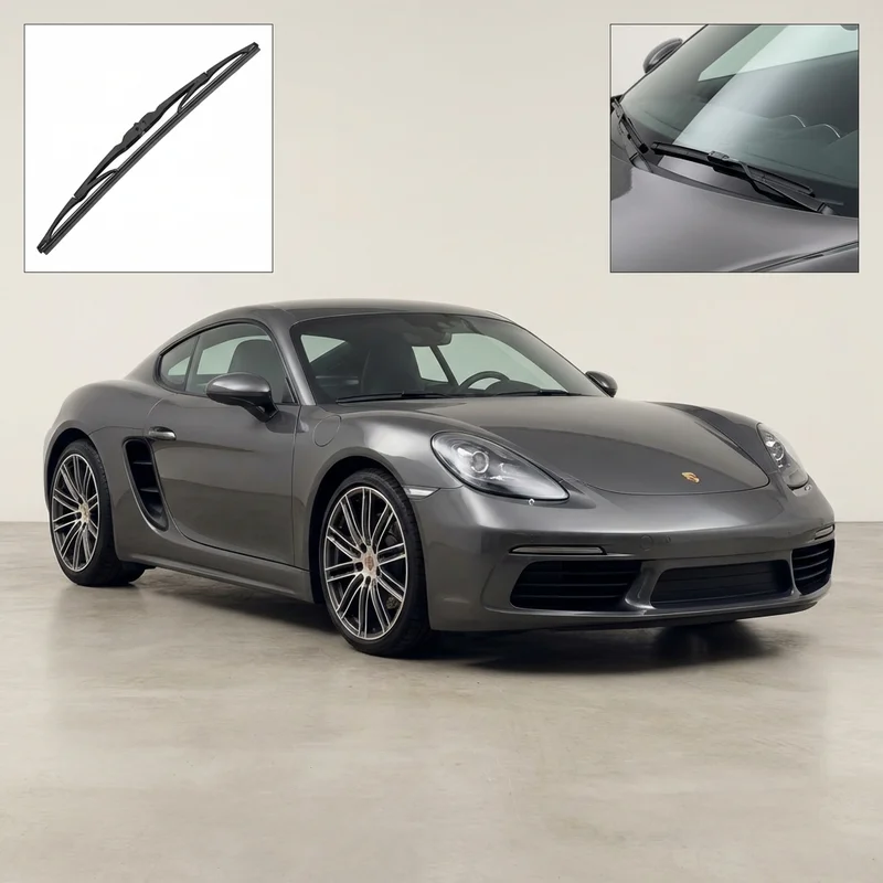 Driver Side Wiper Blade for Porsche 718 Cayman (2017 - 2023) - 1